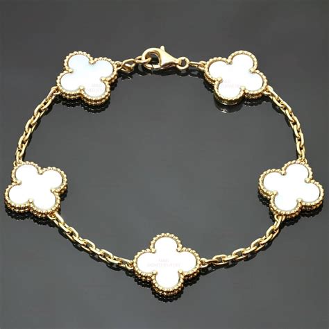 van cleef alhambra bracelet sale.